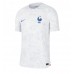 Cheap France Karim Benzema #19 Away Football Shirt World Cup 2022 Short Sleeve